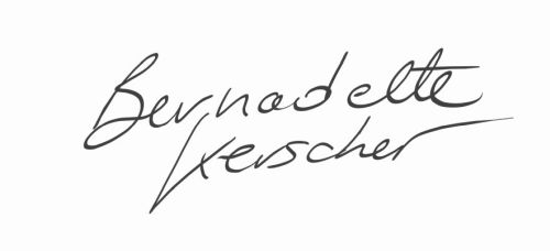 Unterschrift Bernadette Kerscher